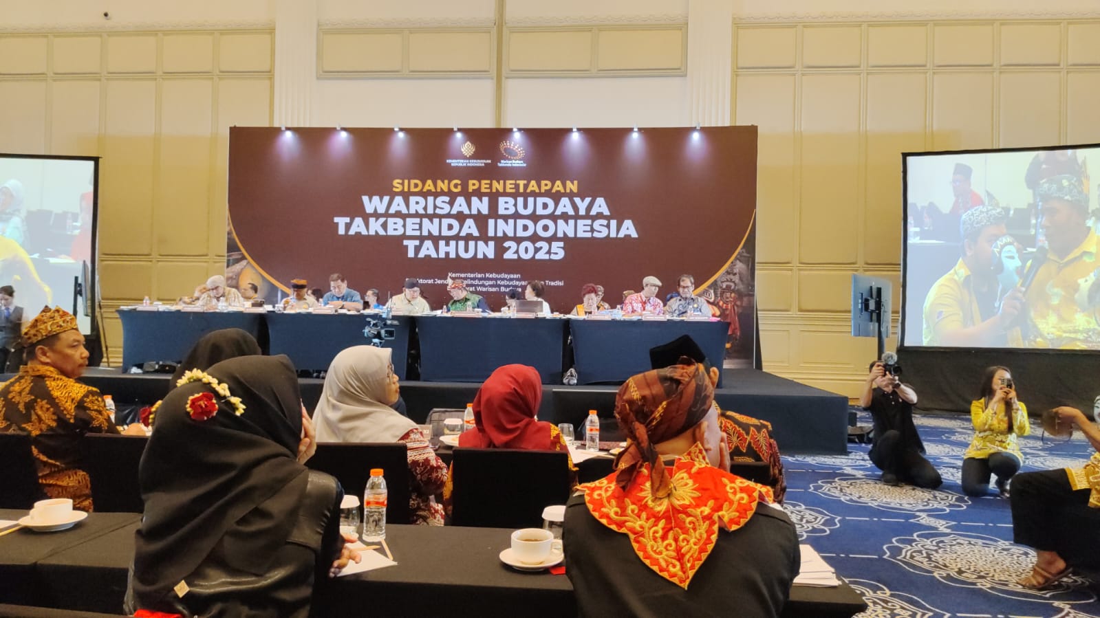 sidang penetapan Warisan Budata Tak benda Tahun 2025 "Upaya Pemerintah Kabupaten Malang dalam Pelestarian Warisan Budaya Tak Benda Bantengan Lereng Semeru dan Kolog Goblok"