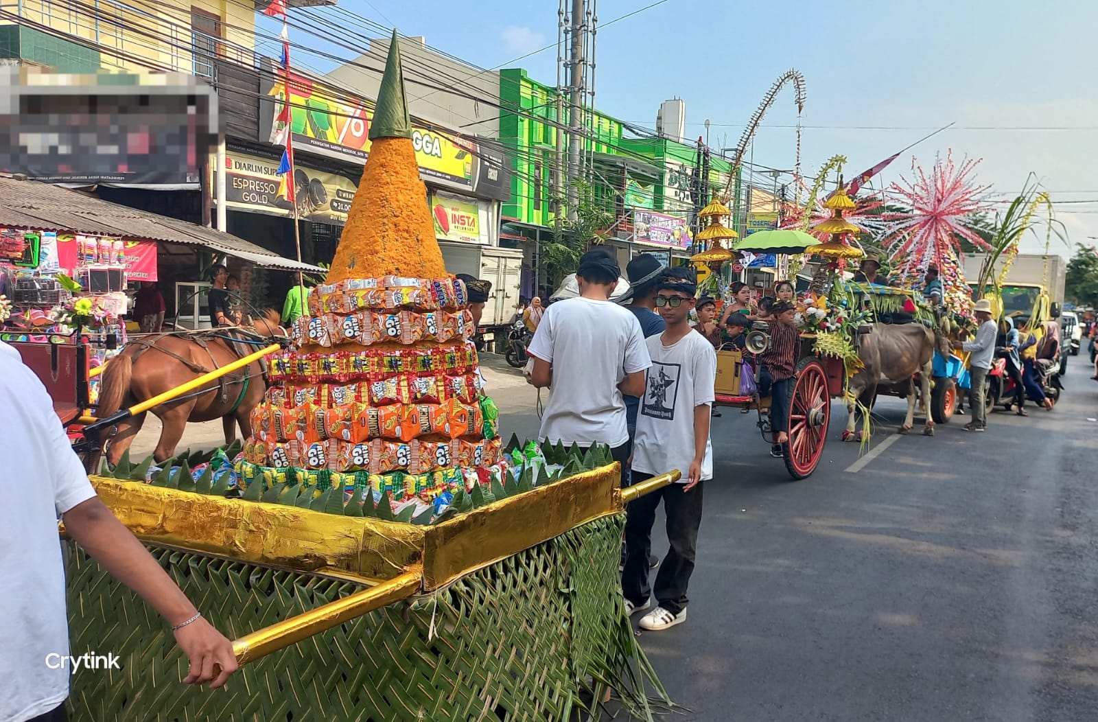"Reksa Jinalaya Purwo" Kirab  Adat Tradisi Budaya Bersih Desa  Desa Tumpang Kec. Tumpang Tahun 2025