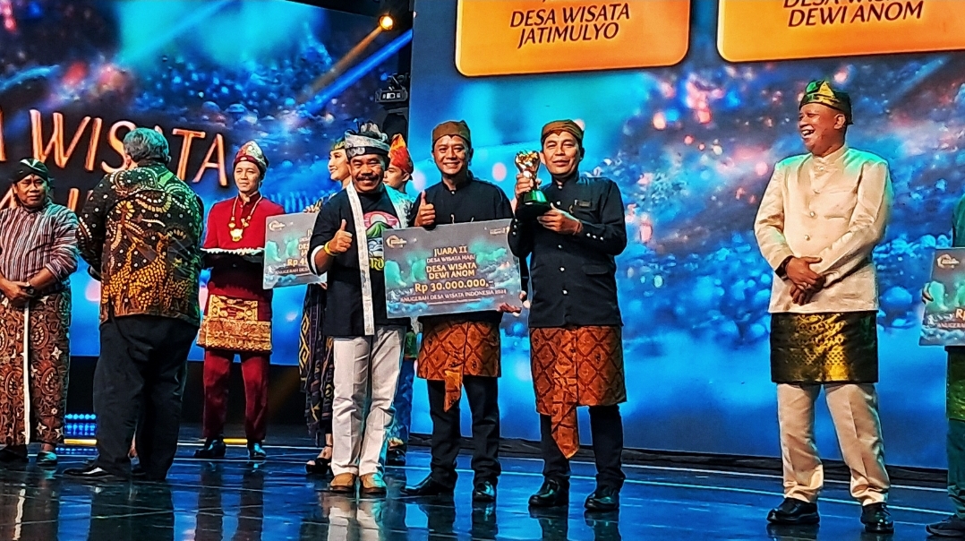 ADWI 2024, Dewi Anom Raih Juara 2 Kategori Desa Wisata Maju