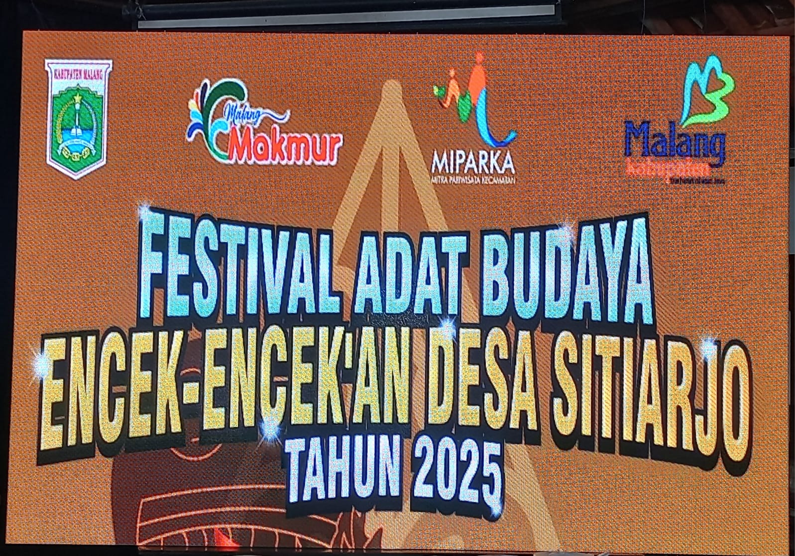 festival Adat Budaya Encek Encek'an Desa Sitiarjo th 2025