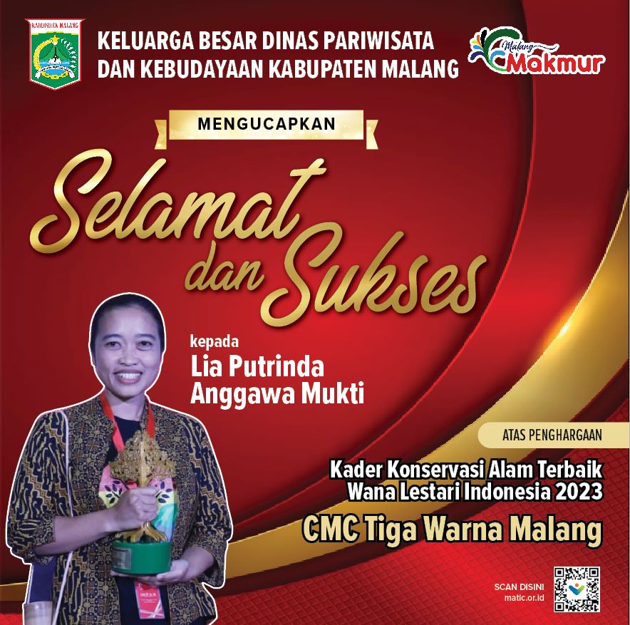 PENGELOLA ECO WISATA CMC TIGA WARNA TERBAIK 2 NASIONAL KADER KONSERVASI ALAM