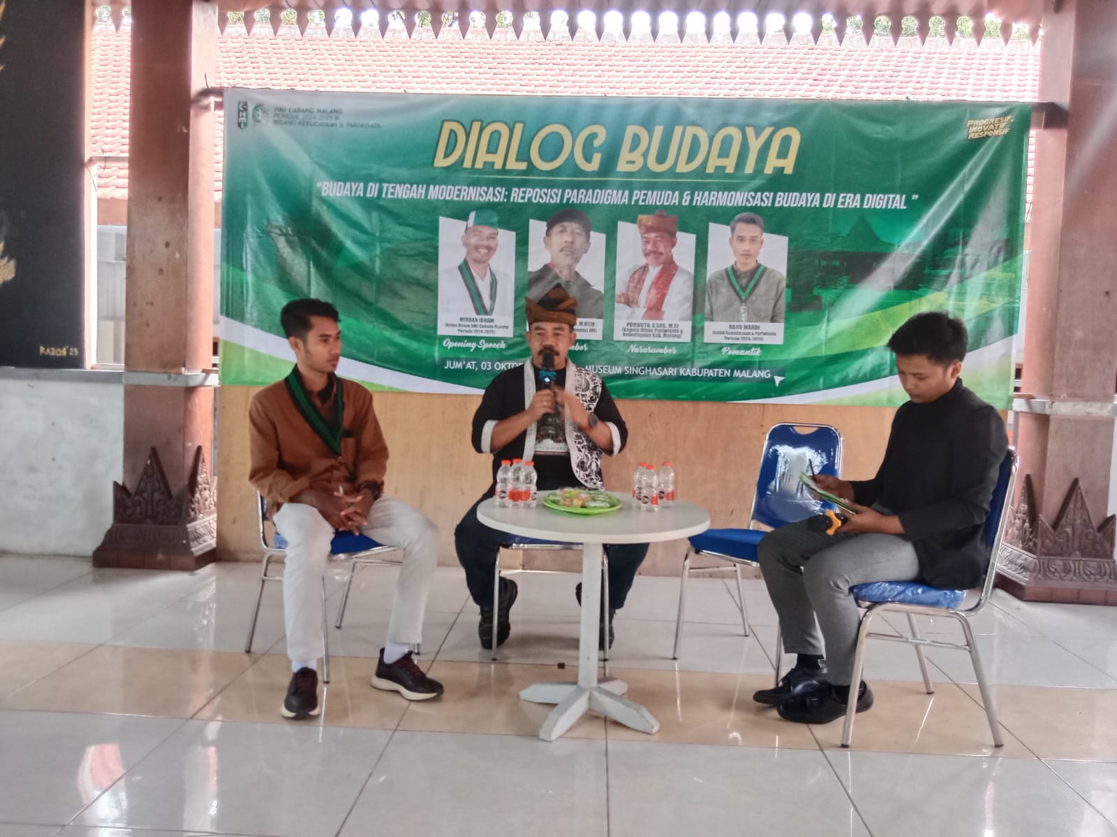 Dialog Budaya "Budaya di Tengah Modernisasi: Reposisi Paradigma Pemuda dan Harmonisasi Budaya di Era Digital"