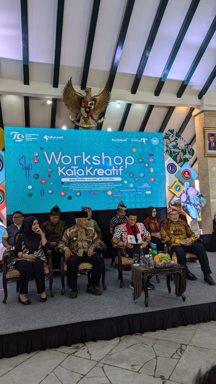 Sandiaga Uno Sambangi Kabupaten Malang, Ajak Kolaborasi Tingkatkan Potensi Wisata dan Ekonomi Kreatif