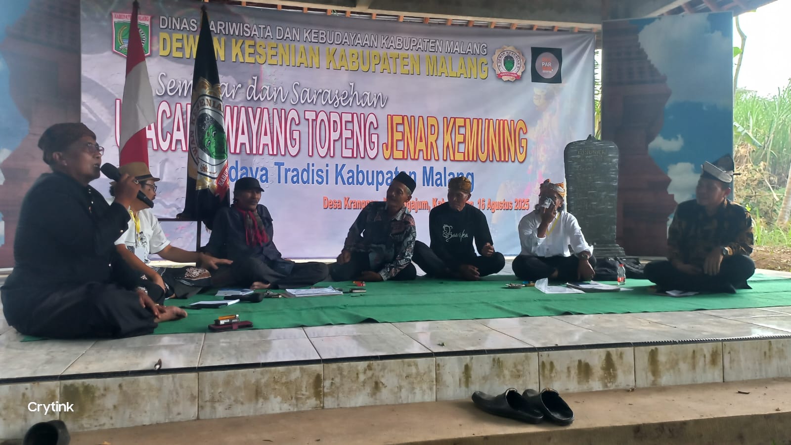 Seminar dan sarasehans Tradisi Upacara Wayang Topeng Jenar Kemuning sebagai Budaya Adi Luhung Tahun 2025