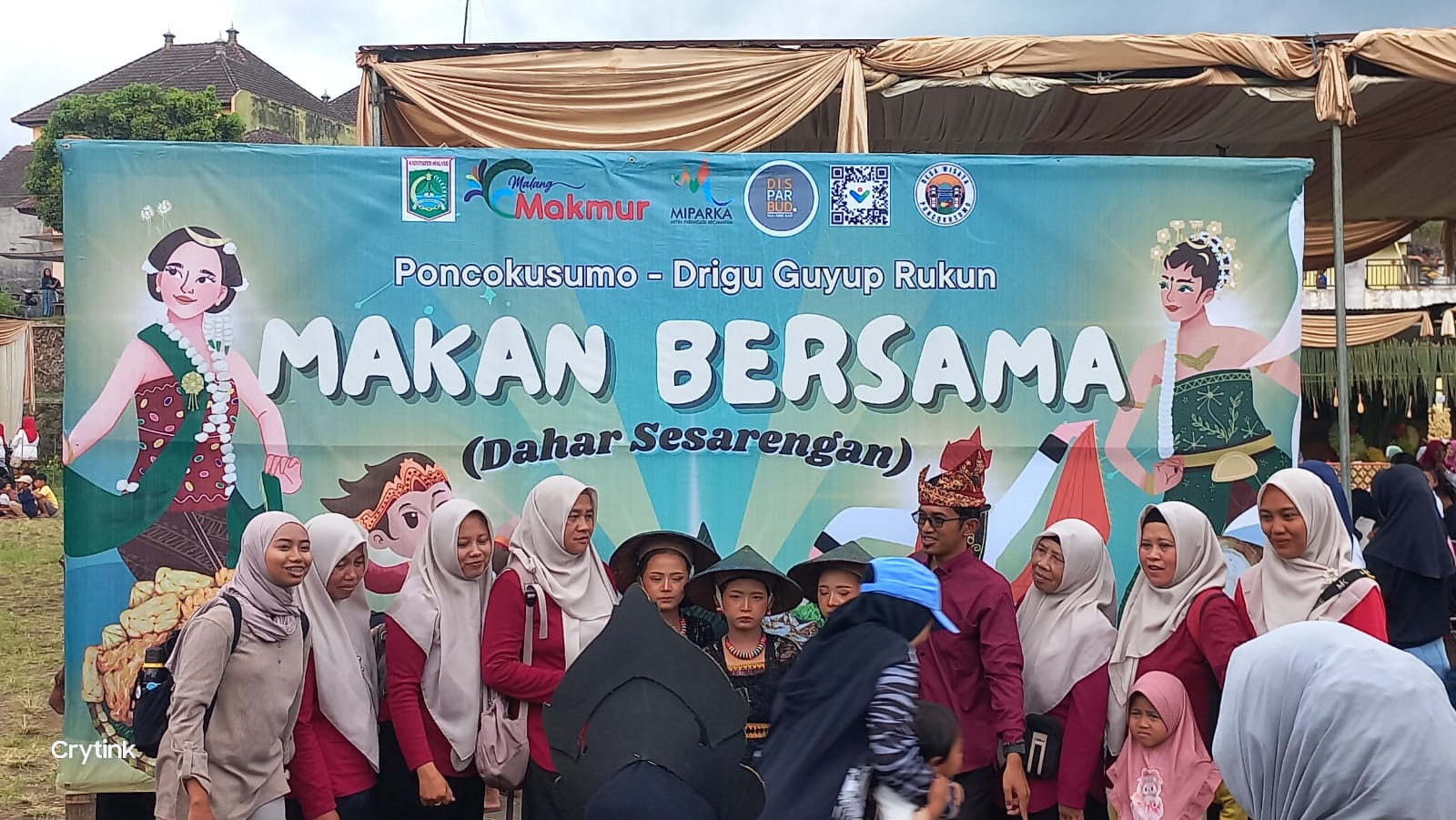 Festival Makan Bersama Desa Poncokusumo, Melestarikan Tradisi dan Budaya warisan leluhur Dahar Sesarengan