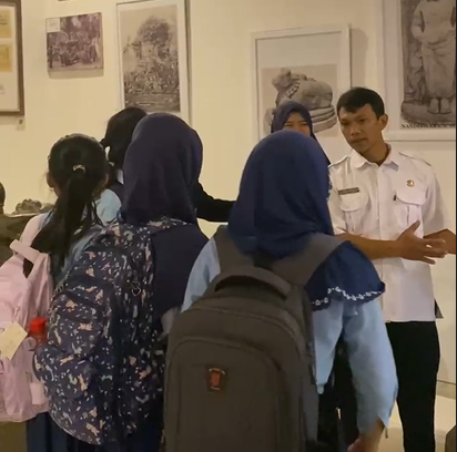 Kunjungan Edukasi SDN 2 Watu Gede Singosari di Museum Singhasari