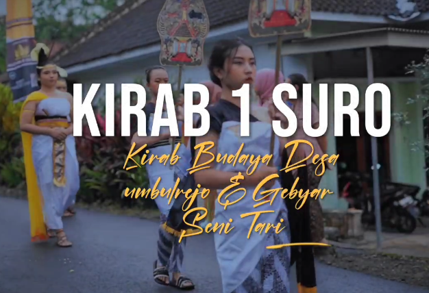 Kirab Budaya dan gebyar seni Tari Desa Umbulrejo kec, Ngajum