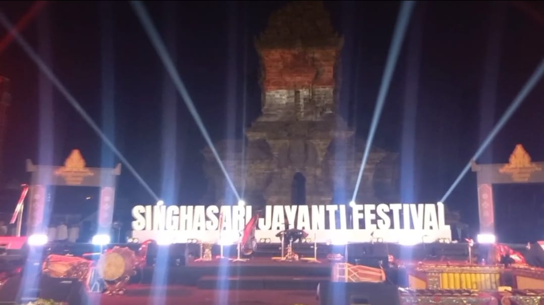 Singhasari Jayanti Festival 2025 di pelataran Candi Singosari Kabupaten Malng